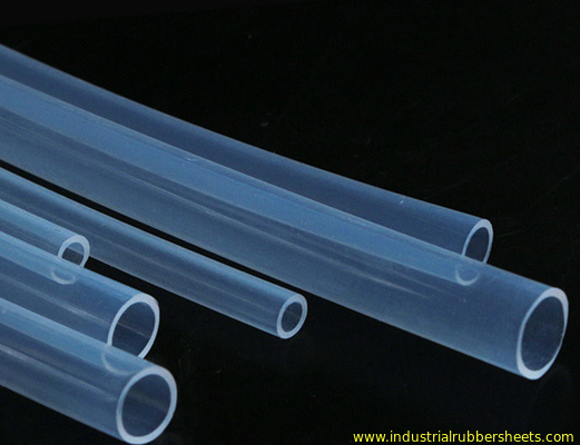 Mangueira transparente do silicone do produto comestível, tubo do silicone, tubulação do silicone
