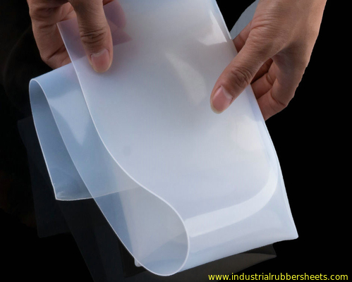 Folha de Borracha de Silicone de Grau Alimentício Espessura 0,1-50mm Resistente ao Calor 220°C