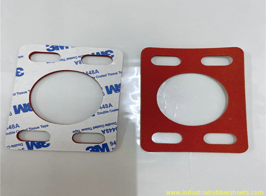 10-40 gaxeta de espuma feita sob encomenda do silicone do tamanho 200psi da costa A que suporta a fita adesiva