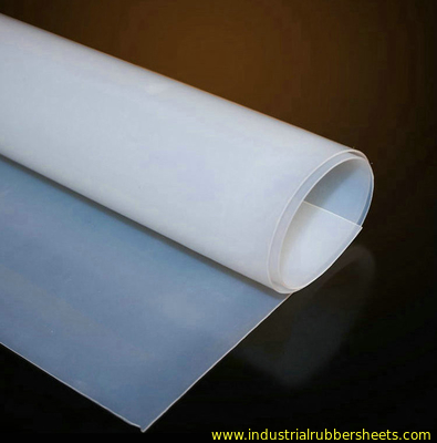 Folha de borracha de silicone Rolo de silicone Membrana de silicone em várias espessuras e largura para diferentes requisitos