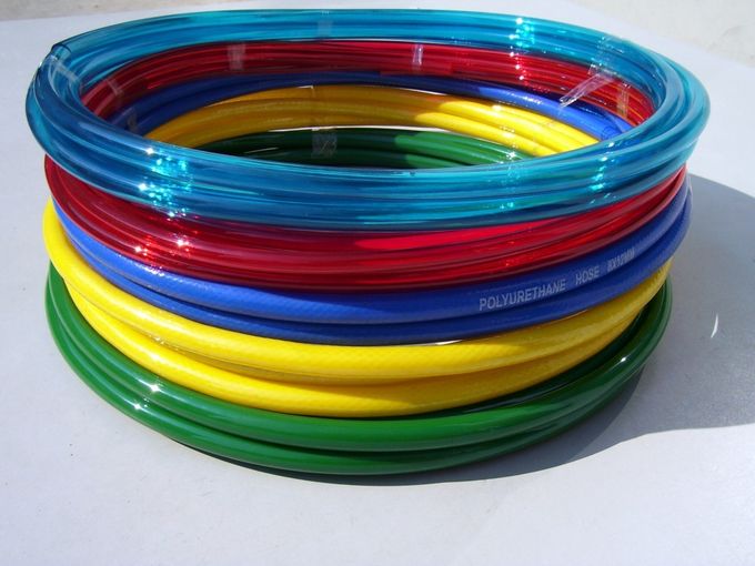 Desgaste do vermelho/amarelo - extrusão resistente do tubo do silicone, mangueira do poliuretano