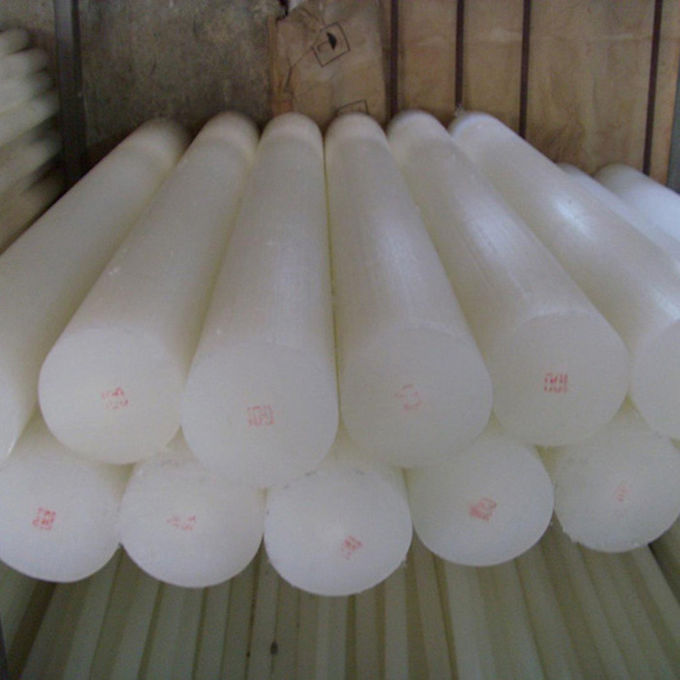 Virgin 100% superior da categoria PTFE Rod/Teflon branco Rod com resistência de corrosão