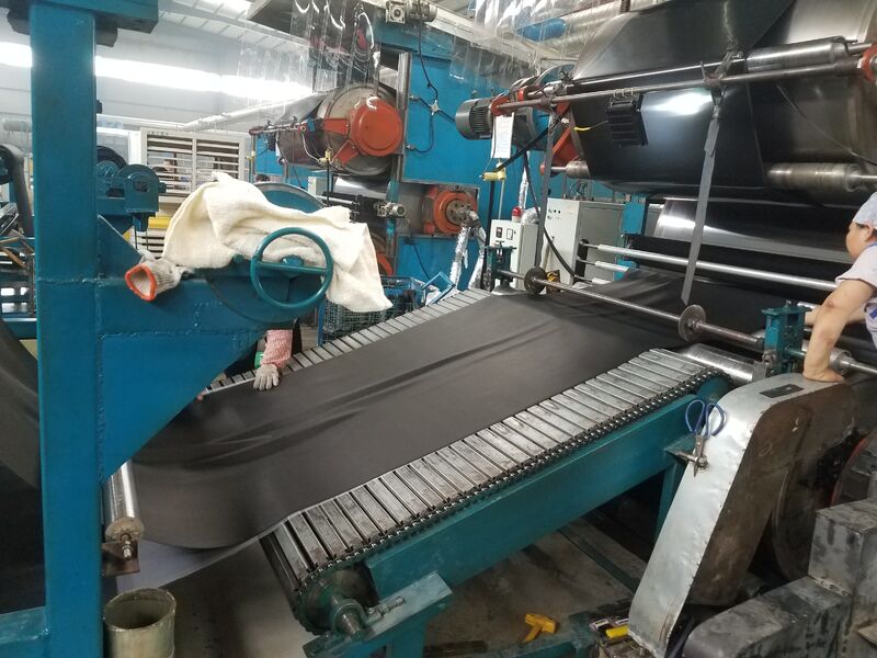SANHE 3A RUBBER & PLASTIC CO., LTD. linha de produção do fabricante