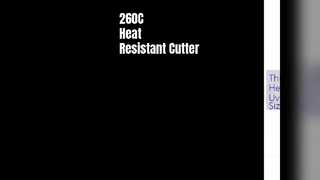 Corte industrial resistente ao calor da almofada 260C do cortador de PTFE