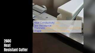 Personalizado resistente ao calor da almofada de corte 260C de PTFE