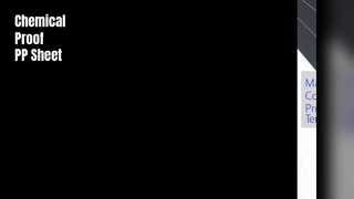 Superfície lisa da areia da resistência química da folha plástica azul dos PP