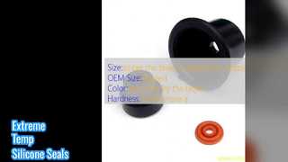 Juntas de máquina de alta temperatura com vedações de silicone virgem