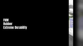 Folha de borracha FKM: 8MPa de tração, 75 Shore A