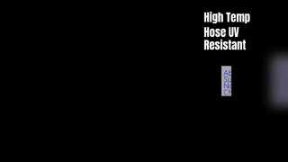 Mangueira de alta temperatura 1mm x 2mm 100m resistente a UV