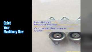 Amortecimento de ruído de vibração de montagens de choque de borracha preta