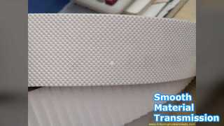 Fluxo material liso da anti correia transportadora estática do PVC