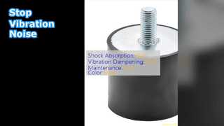 Suportes de borracha param o ruído de vibração