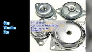 Amortecimento de vibração de montagens de choque de borracha preta durável