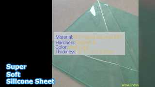 Folha de borracha de silicone supermacia 1,2 mm transparente