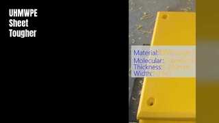 Resistência à abrasão de alto impacto da folha UHMWPE