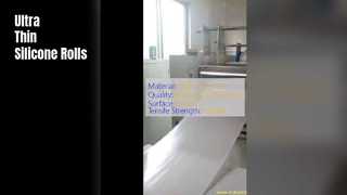 Rolo fino da folha 0.1mm 0.8mm da borracha de silicone