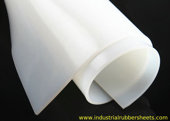 Food Grade Silicone Rubber Sheet with Custom Thickness and High Temperature Resistance for Industrial Use