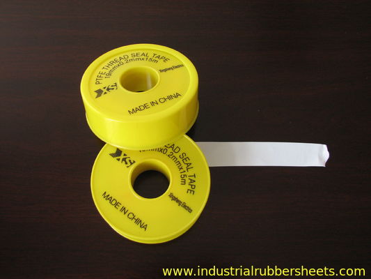 Aid-Resistance White PTFE Gasket Tape with 3-100mm Width and 250°C Heat-Resistance for Sealing