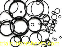 Black NBR O Ring Silicone Rubber Washer with 8-12Mpa Tensile Strength for Industrial Seal