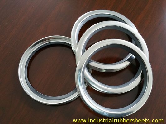 PTFE SS Oil Seal and PTFE Packing with Stainless Steel 304 + PTFE Carbon for Low Friction and High Temperature Resistance in Air Compressors