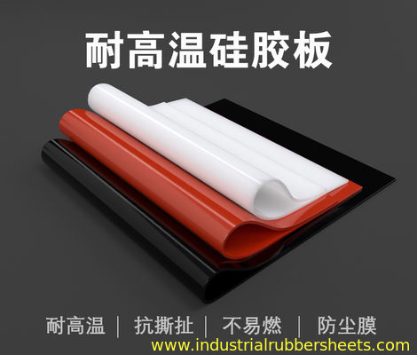 Silicone Rubber Sheet 2mm with 26-42N/mm Tear Strength