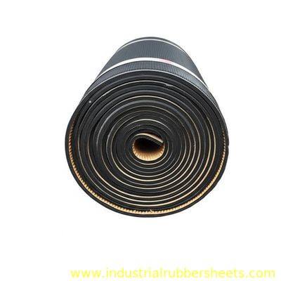 High Temperature Rubber Sheet with Hardness 75±5 Shore A, Elongation ≥200%, and Reinforced 1PLY Glassfiber Or Aramid Fabric