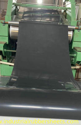 High Temperature Rubber Sheet with Tear Strength ≥25N/mm, 1m-2m Width, and Reinforced with 1PLY Glassfiber or Aramid Fabric