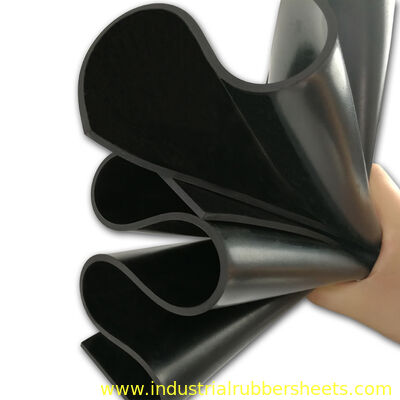 2MPa Tensile Strength Black Industrial Grade SBR Rubber Sheet for High Performance Applications