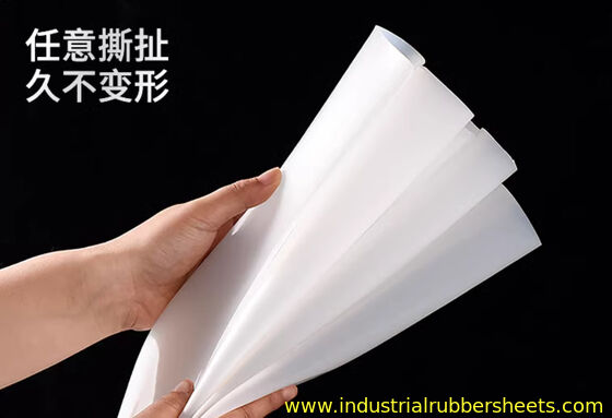 Elongation 300 to 720 Percent Silicone Rubber Sheet 3-4mm Thickness