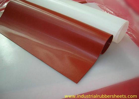 Folha de Borracha de Silicone de Grau Alimentício Alta Resistência ao Rasgo com Ampla Faixa de Temperatura para Aplicações Industriais