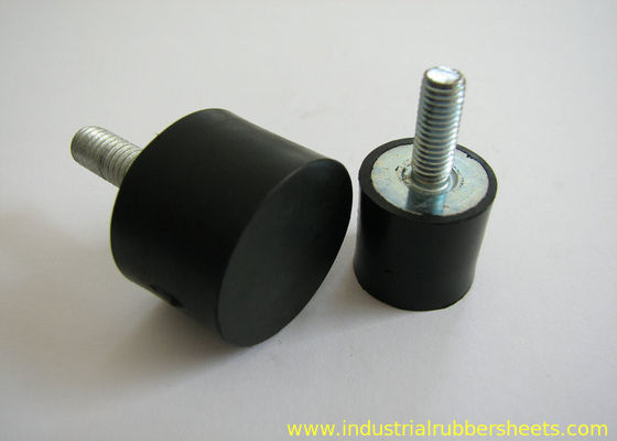 As montagens de choque de borracha da elasticidade alta preta/anti máquina da vibração montam