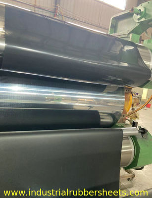 1m-2m Largura Retardante de Chama Chapa de Borracha de Alta Temperatura Reforçada com 1PLY de Fibra de Vidro ou Tecido de Aramida