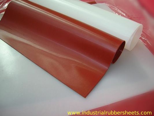 Folha de borracha de silicone de qualidade alimentar resistente a altas temperaturas e produtos químicos para aplicações industriais