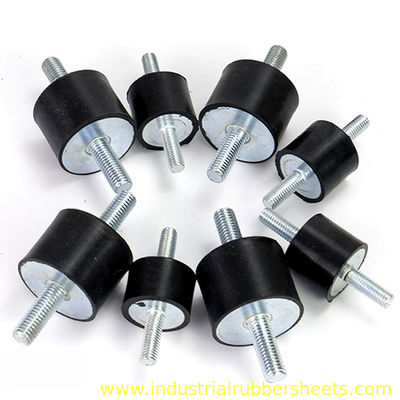Suportes de choque de borracha com alta amortecimento de vibrações, fácil instalação e alta durabilidade para aplicações industriais