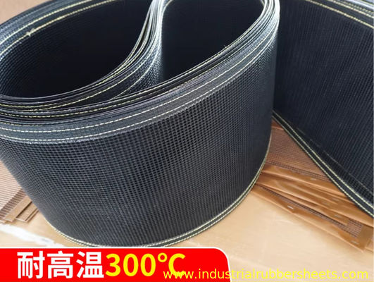 Cinturão de malha de PTFE resistente a temperaturas de até 260 °C para microondas