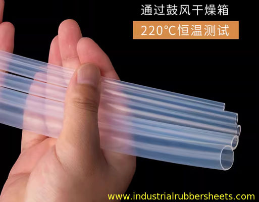 Smooth Surface White PTFE Tubing Industrial Grade Non-Toxic PTFE Hose for Safe Applications