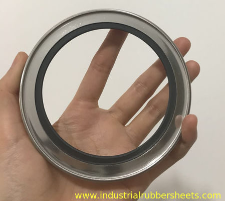 Selo industrial de aço inoxidável de bico duplo com baixo fator de atrito