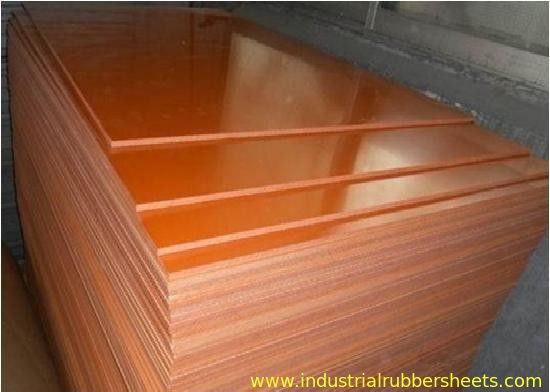 Brown Phenolic Cotton Sheet with 90-110Mpa Flexural Strength and 10KV Breakdown Voltage for PCB Fixtures
