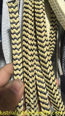 Kevlar Gland Packing PTFE Packing for Chemical Resistance Abrasion Protection and High-Temperature Performance