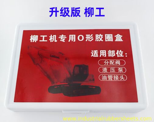 Kit de Anéis O e Vedação Hidráulica Resistente a Óleo, Resistente a Produtos Químicos e Faixa de Alta Temperatura para Escavadeiras