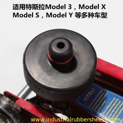 Custom OEM Black Silicone Rubber Bumper Pad for Shock Absorption Car Jack Protector
